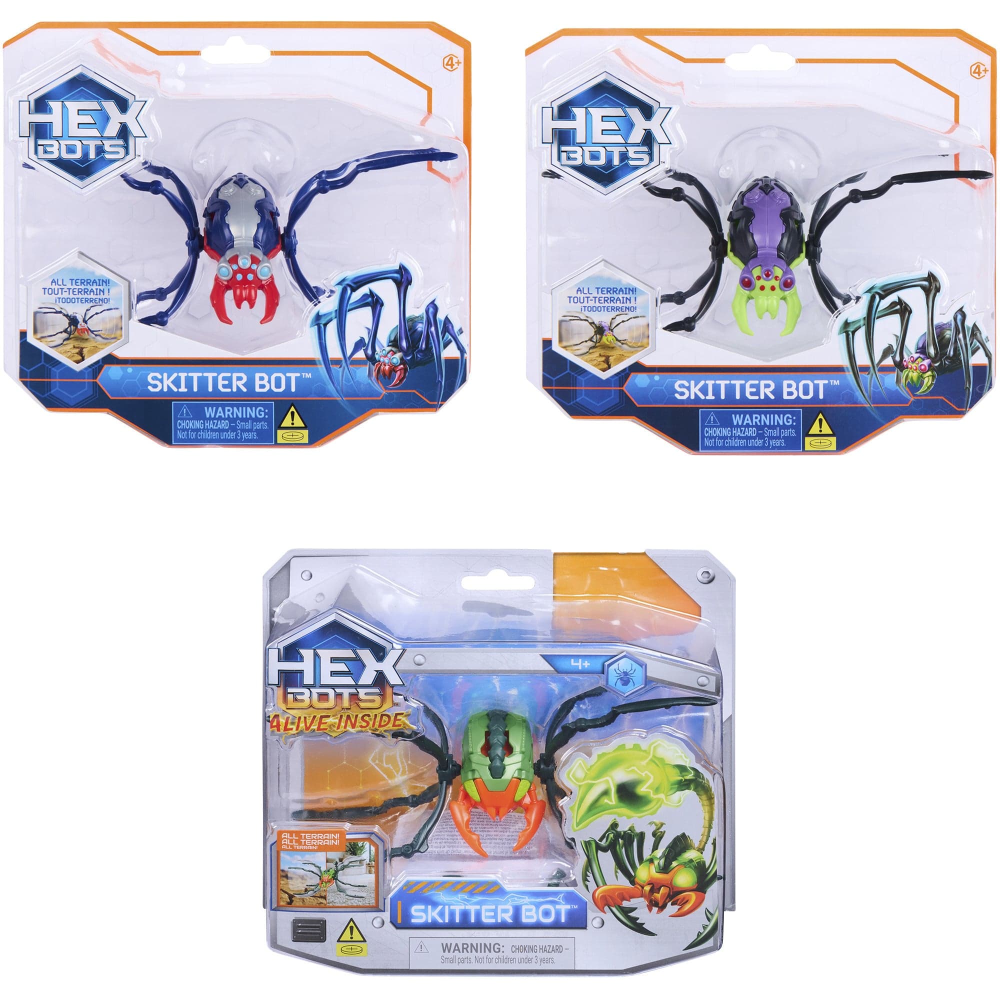 Hex Bots - Skitter Bot Spinne, Spielfigur