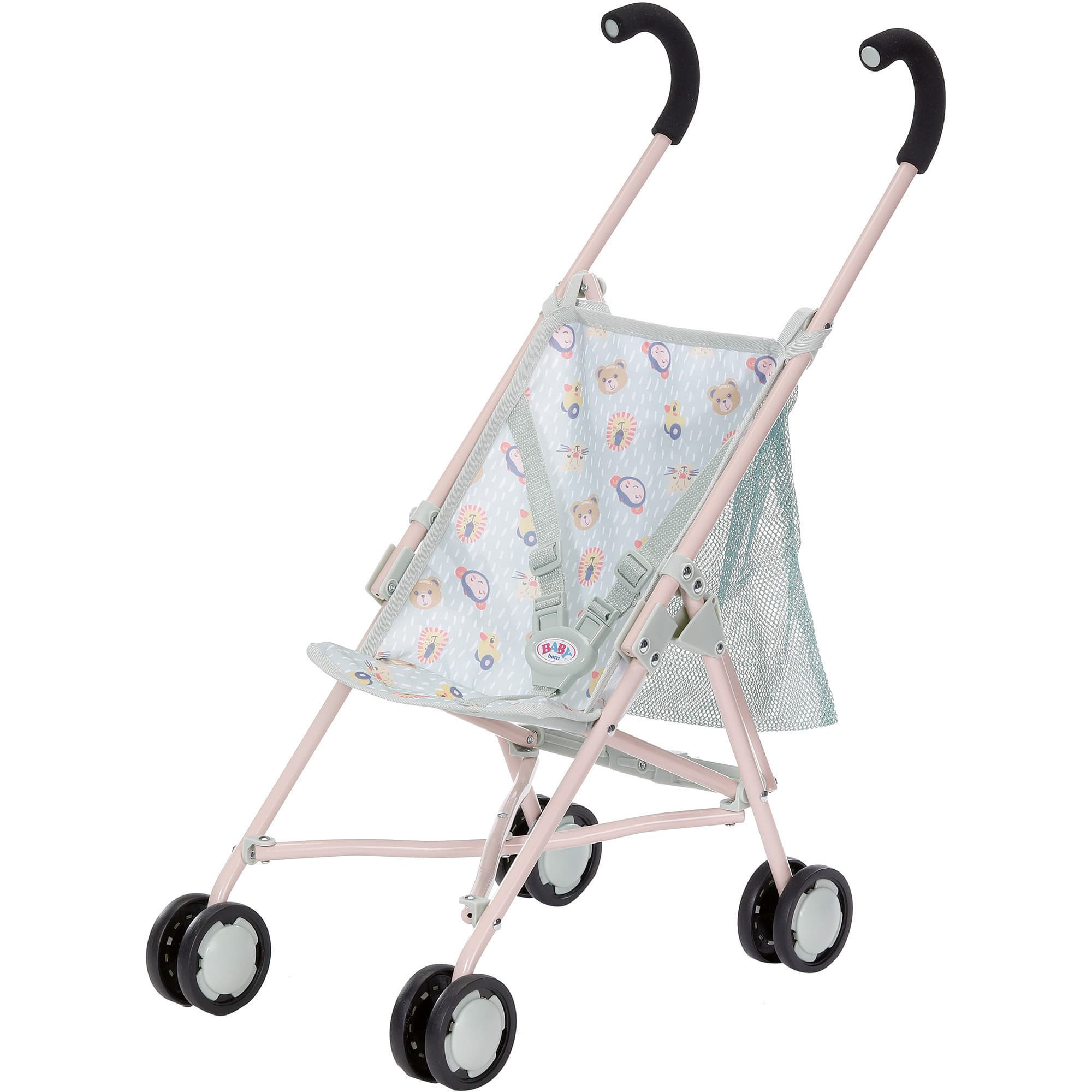 BABY born Kinderwagen mit Tasche Dschungel, Puppenwagen