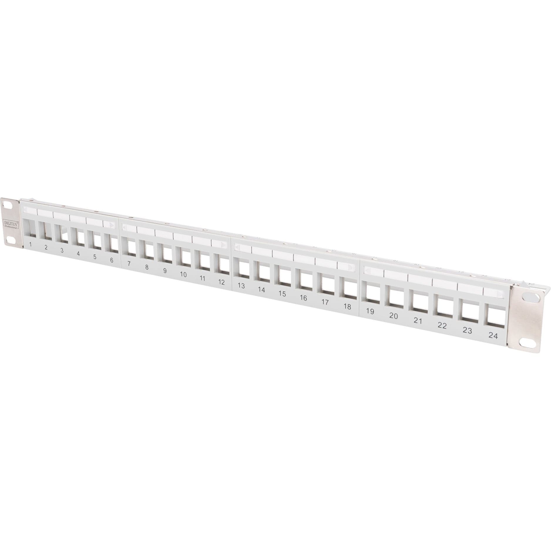 Modulares Patchpanel, 24-Port, unbestückt
