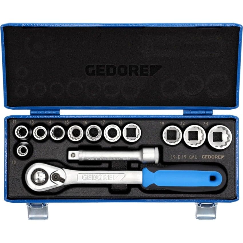 Steckschlüssel-Satz 1/2", 13-teilig, Werkzeug-Set