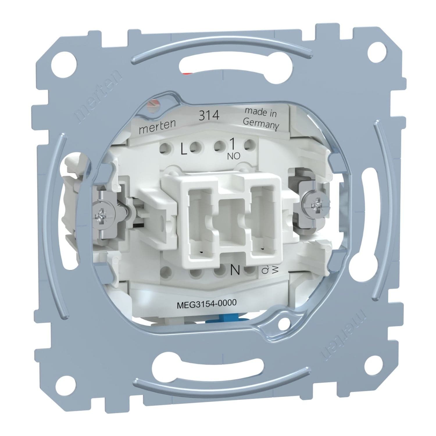 Taster-Einsatz 1 Schalter mit separatem Meldekontakt 10 Ampere MEG3154-0000