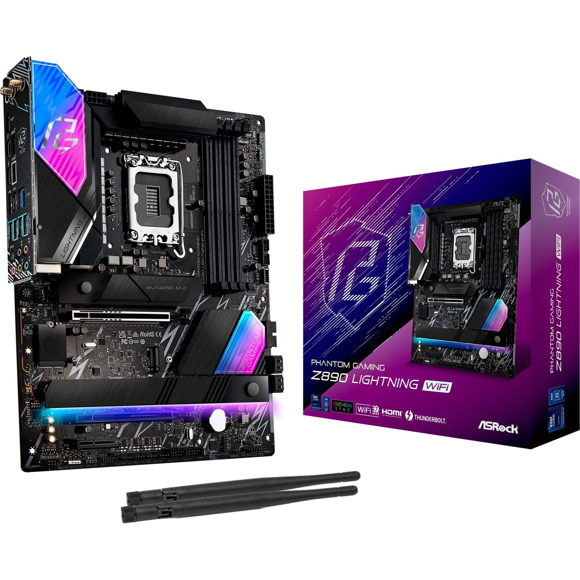 Z890 Lightning WiFi, Mainboard