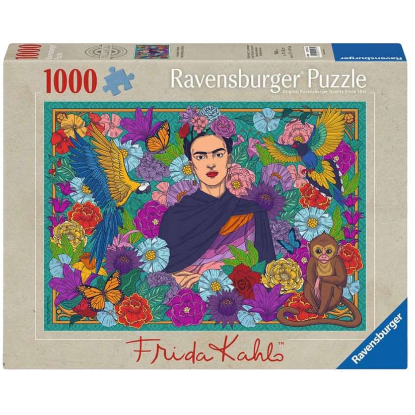 Puzzle - Frida Kahlo''s Paradies: Papageien, Affen