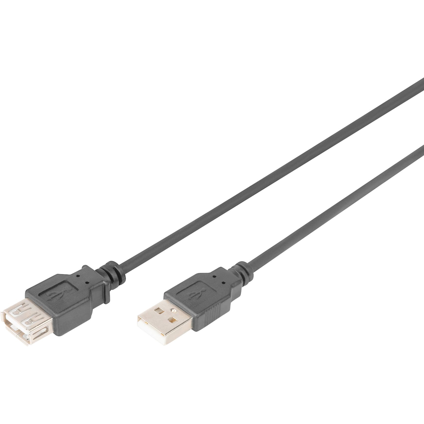 USB 2.0 Verlängerungskabel, USB-A Stecker > USB-A Buchse