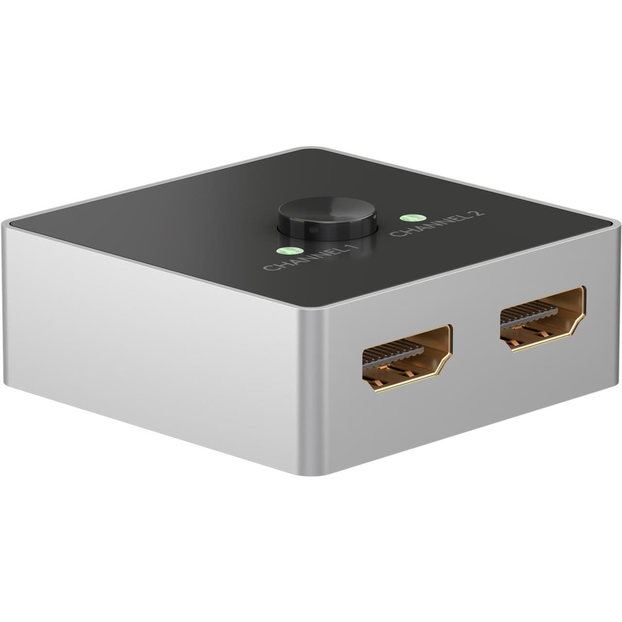 Manuelle HDMI-Umschaltbox 2 auf 1 (4K @ 60Hz), HDMI Switch
