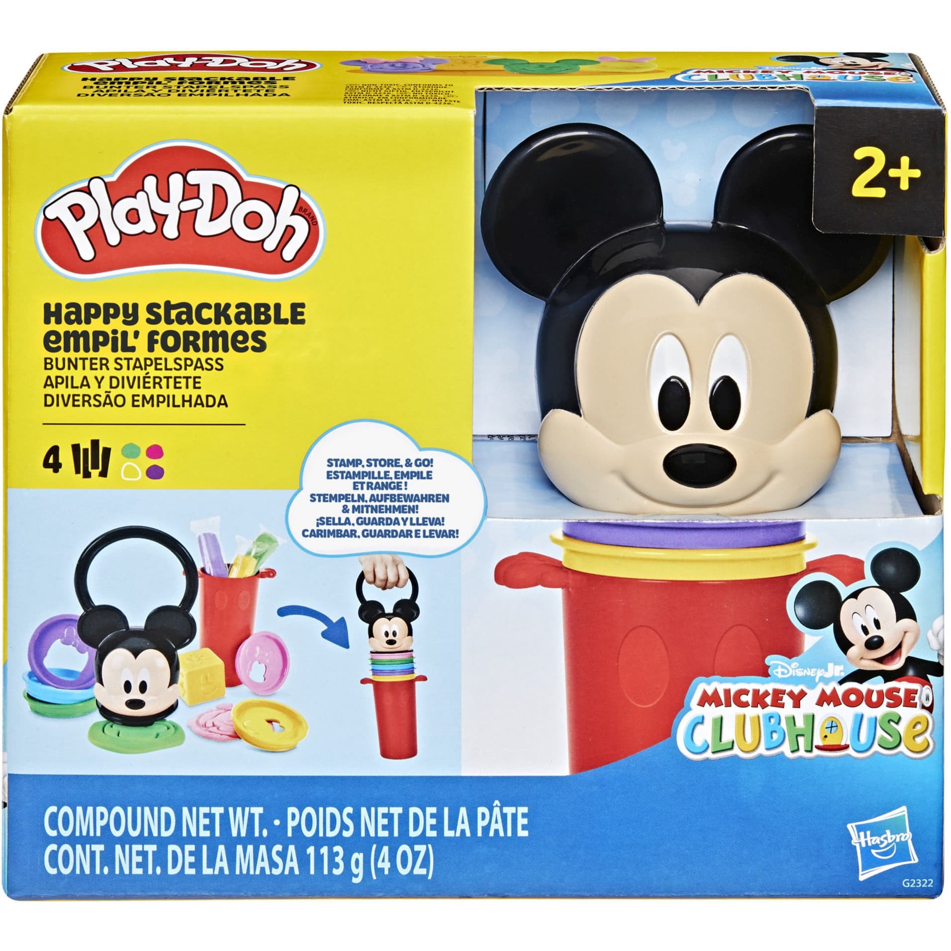 Play-Doh Disney Junior Happy Stapelbar, Kneten