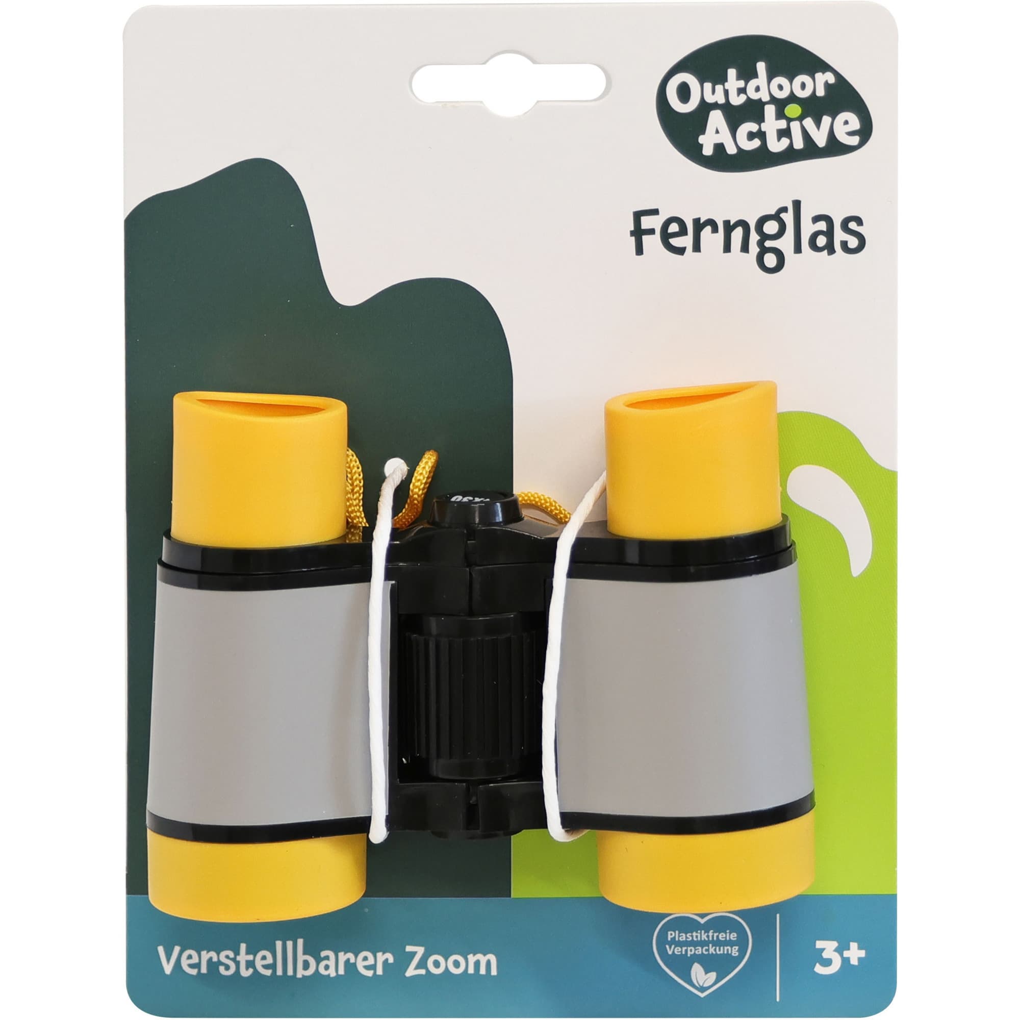 Fernglas mit 4-facher Vergrößerung für Kinder ab 3 Jahren