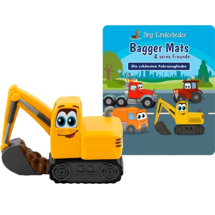 Sing Kinderlieder - Bagger Mats & seine Freunde: Die schönsten Fahrzeuglieder, Spielfigur