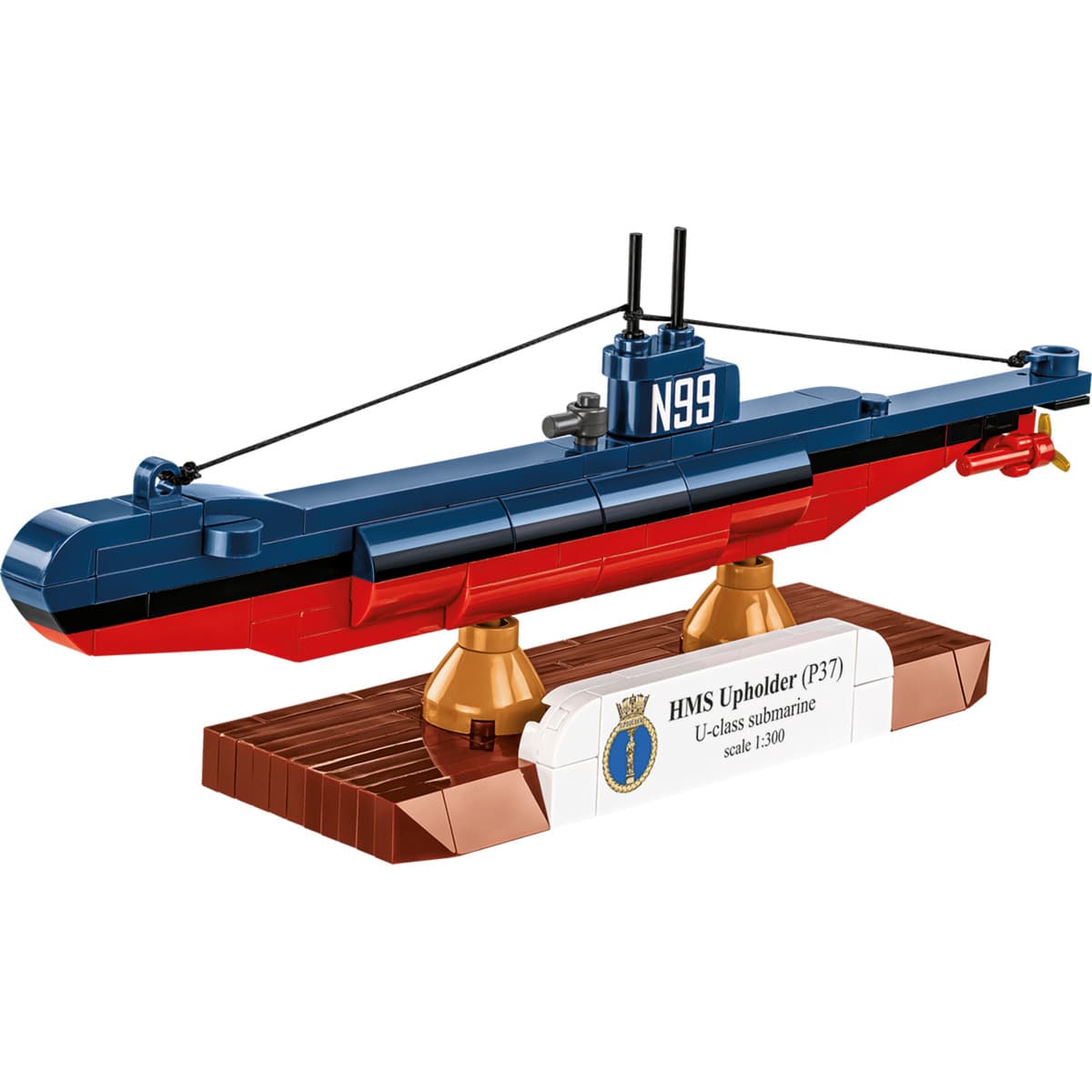 HMS Upholder (P37) U-class submarine, Konstruktionsspielzeug