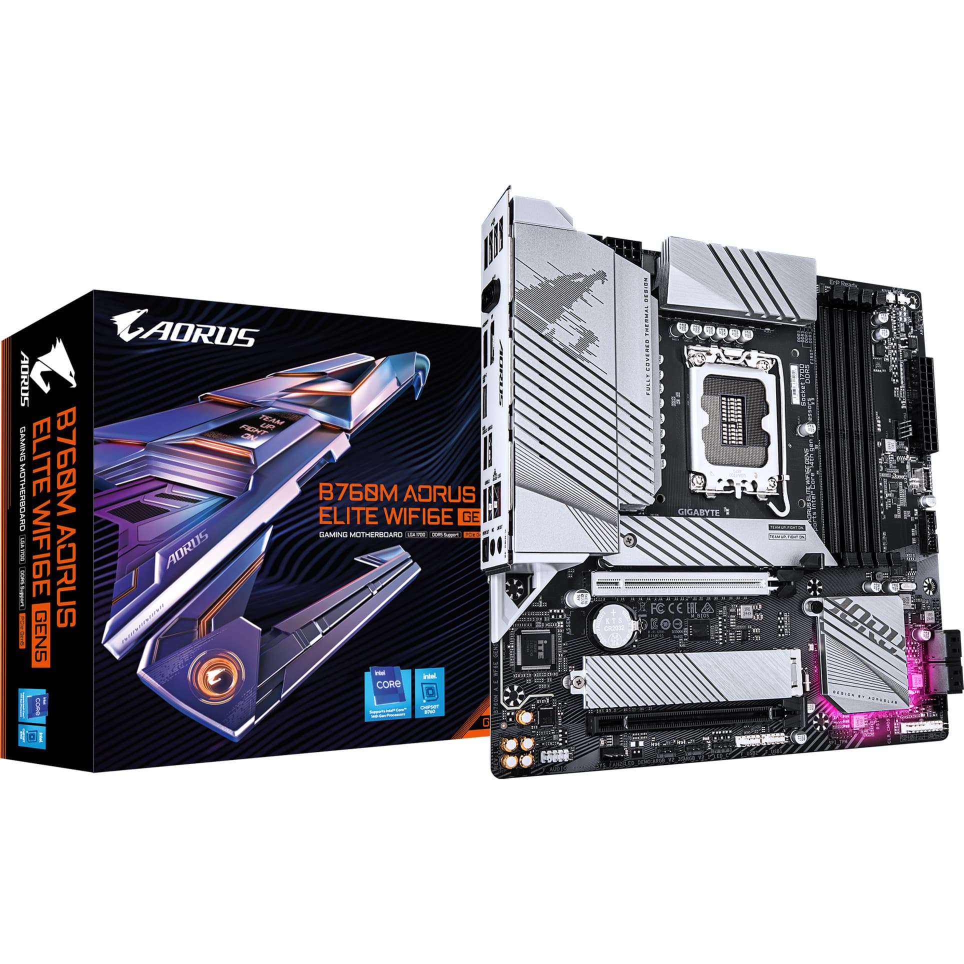 B760M AORUS ELITE WIFI6E GEN5, Mainboard