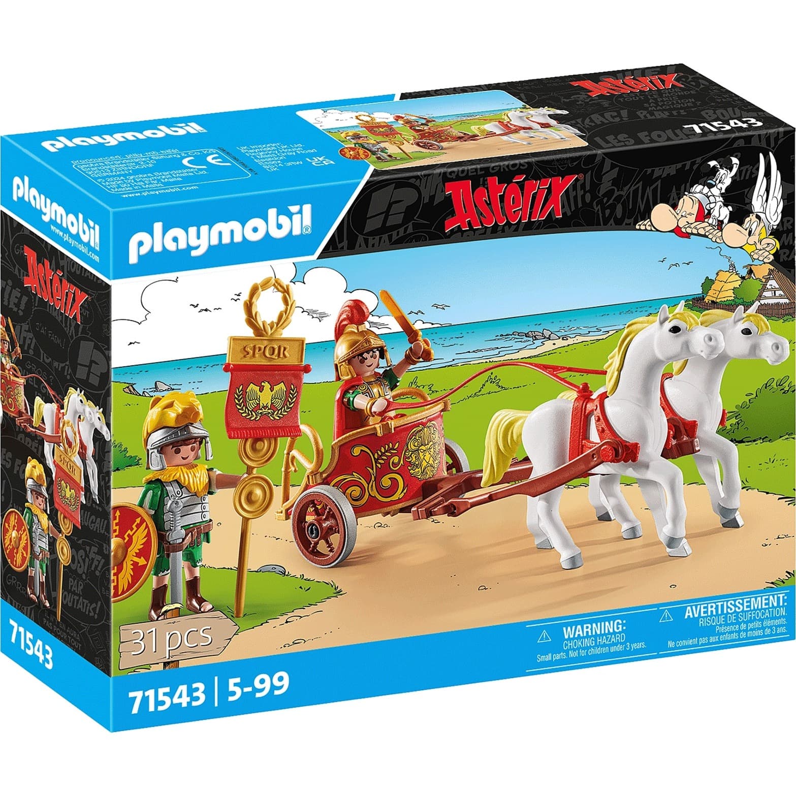 71543 Asterix Römischer Streitwagen, Konstruktionsspielzeug