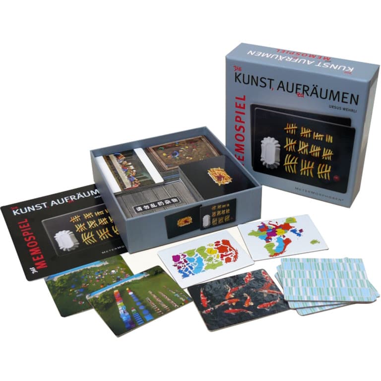Die Kunst aufzuräumen - Das Memospiel, Denkspiel