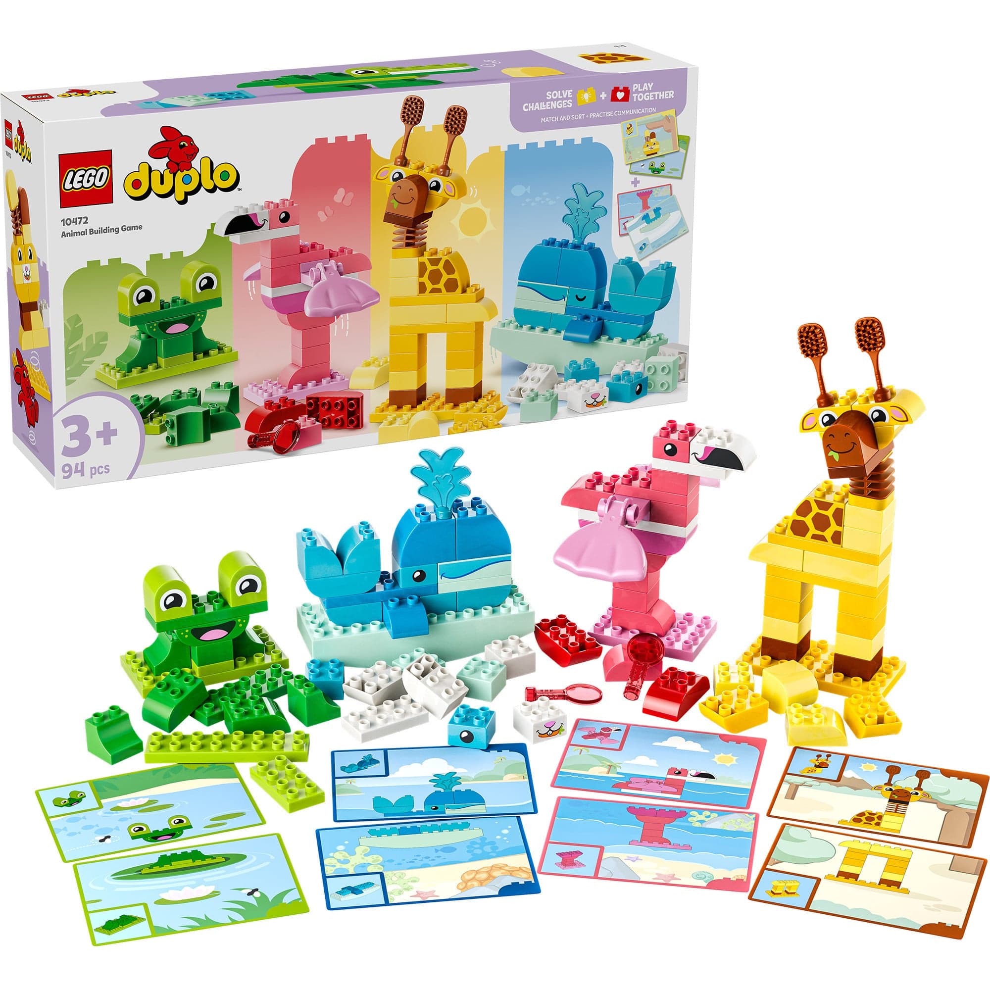 10472 DUPLO Wir Bauen Tiere, Konstruktionsspielzeug