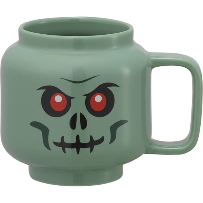 LEGO Keramiktasse Grünes Skelett, klein