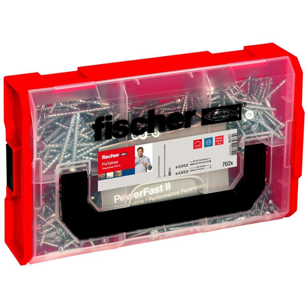 FixTainer PowerFast II Senkkopf PZ, Schrauben-Set