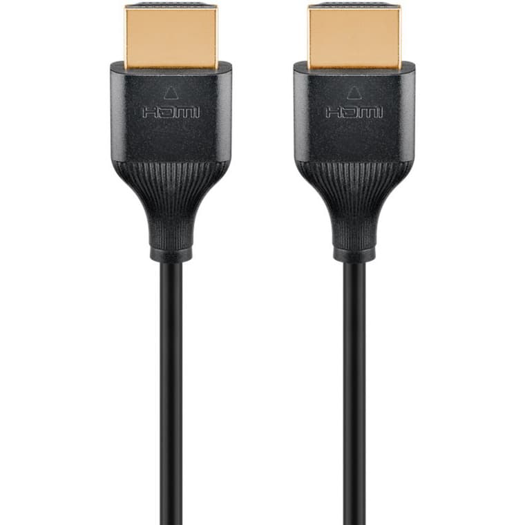 Slim High-Speed-HDMI-Kabel mit Ethernet, 4K @ 60Hz
