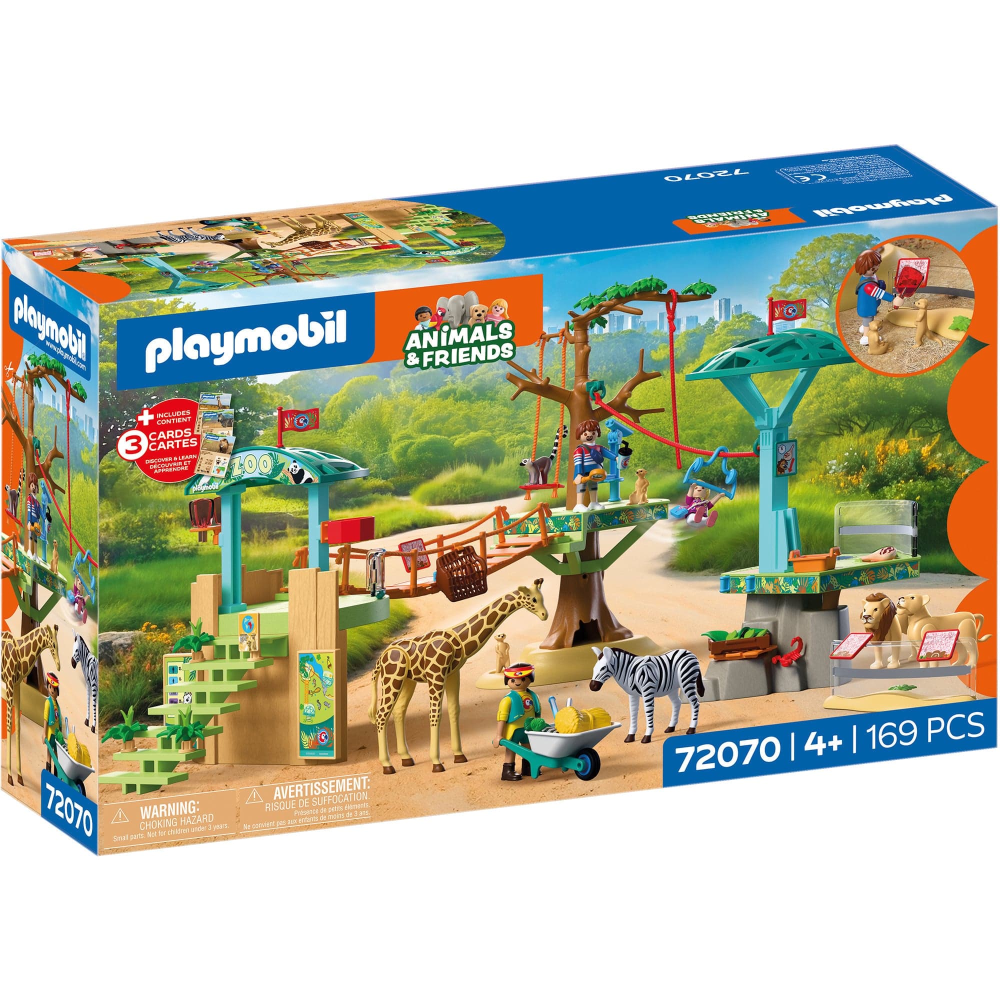 72070 Animals & Friends Zoo: Wildnis-Kletterpark, Konstruktionsspielzeug