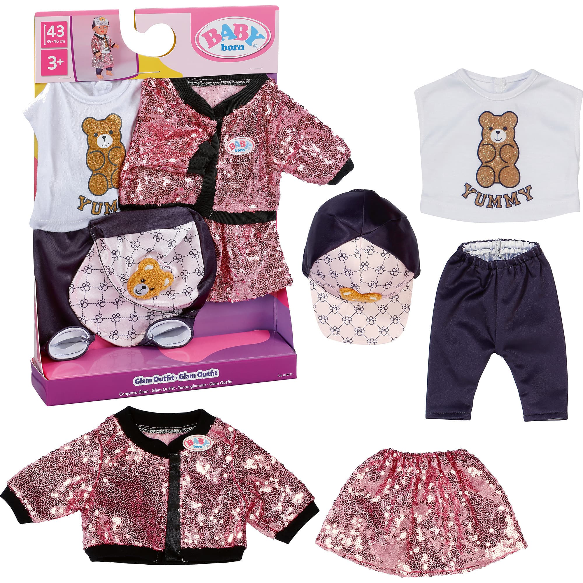 BABY born® Glam-Outfit 43cm , Puppenzubehör