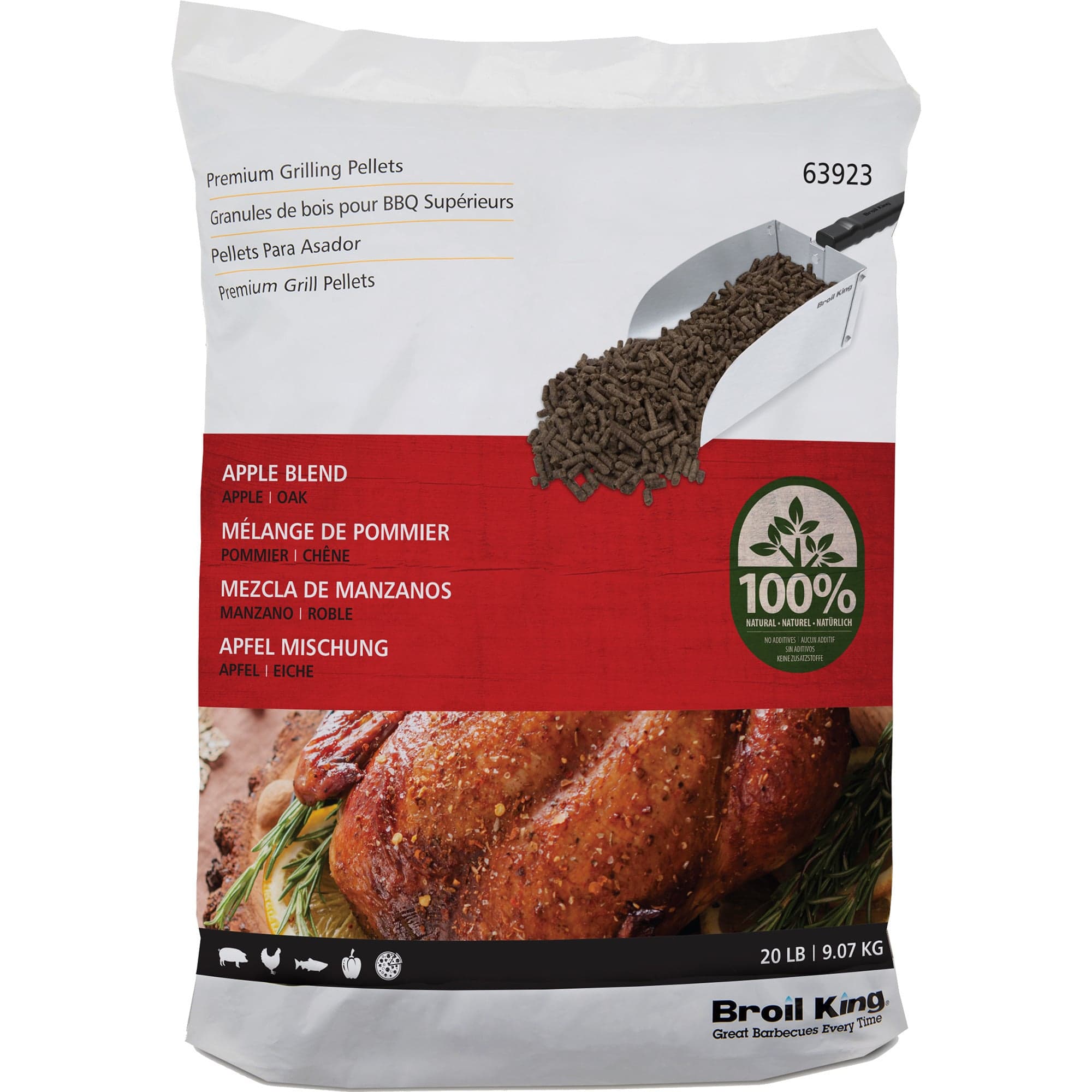 Apple Blend Grillpellets 9kg, Brennstoff