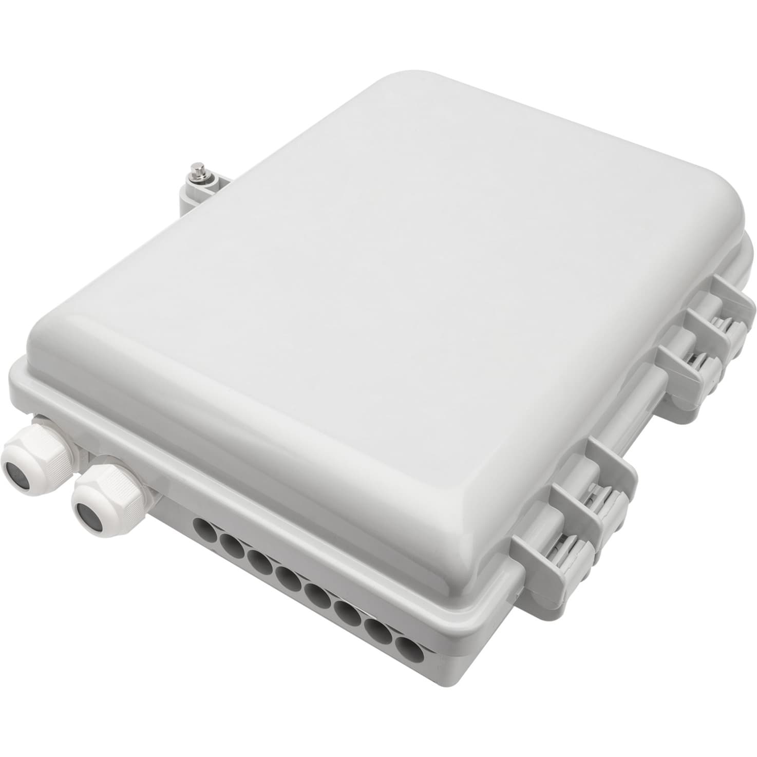 FTTH Verteiler Box für 16 LC/DX oder SC/SX Kupplungen, Spleißbox