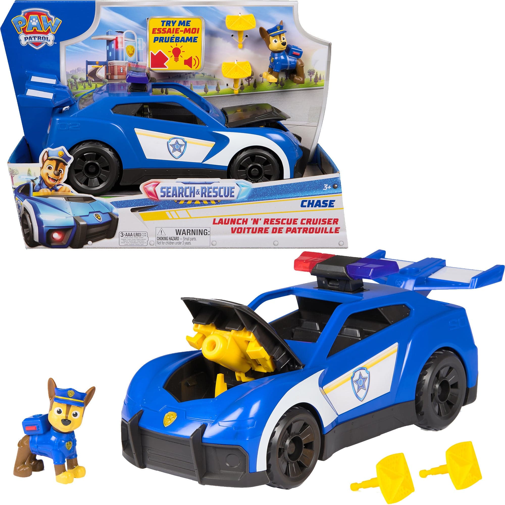 Paw Patrol - Search & Rescue: Launch N Rescue Cruiser Fahrzeug, Spielfahrzeug