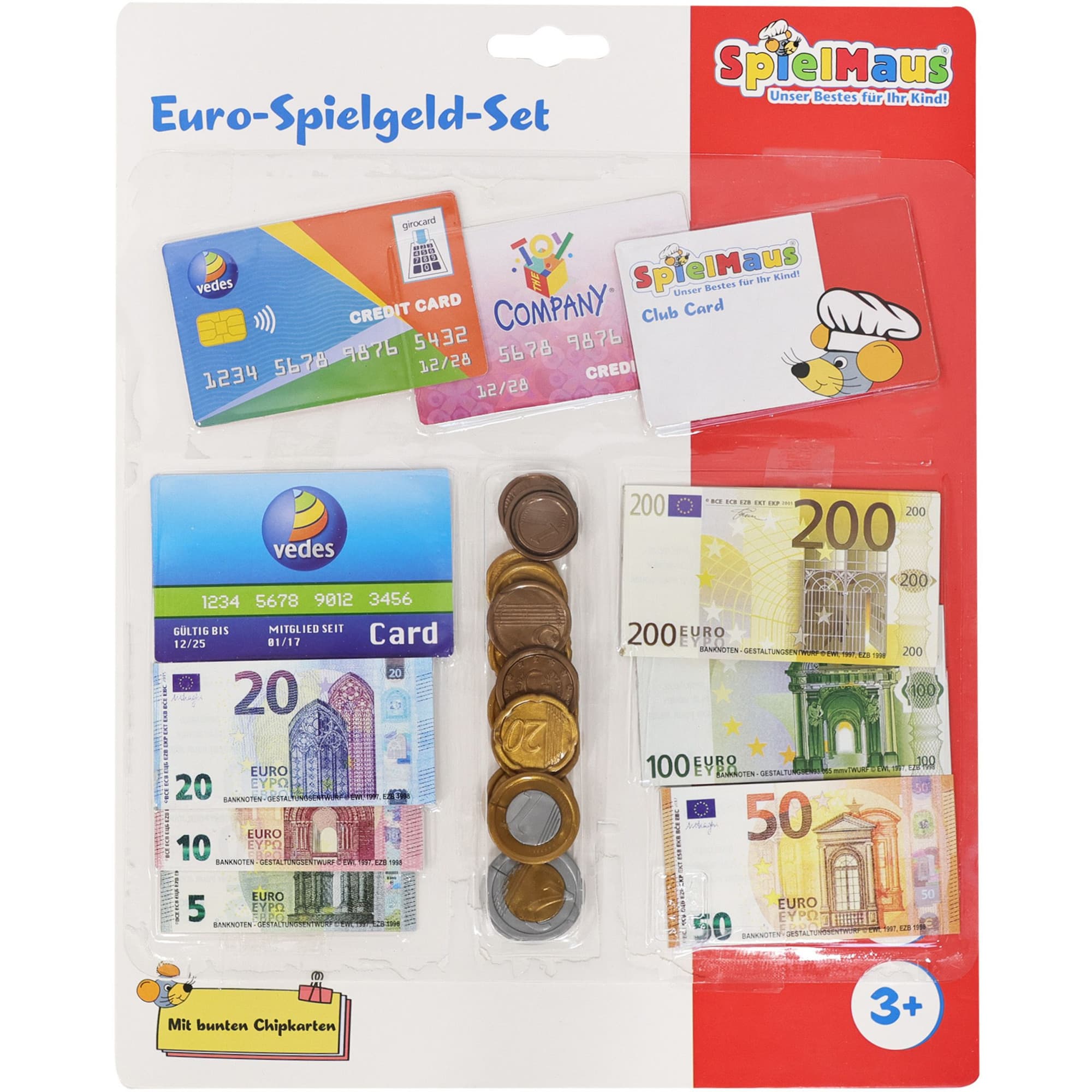 Spielgeld Euro, Breite 25 cm, Höhe 31,5 cm, Kaufladen