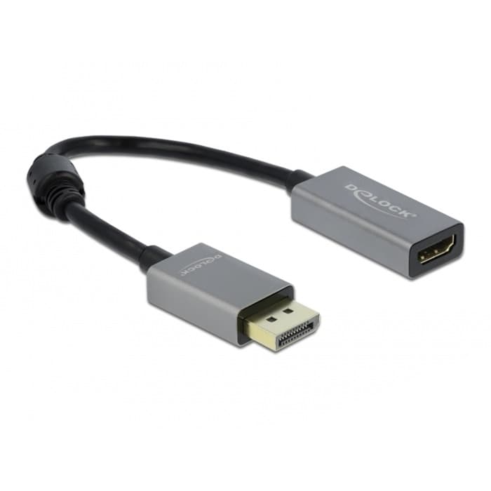 Aktiver Adapter Displayport 1.4 > HDMI Buchse 4K 60Hz