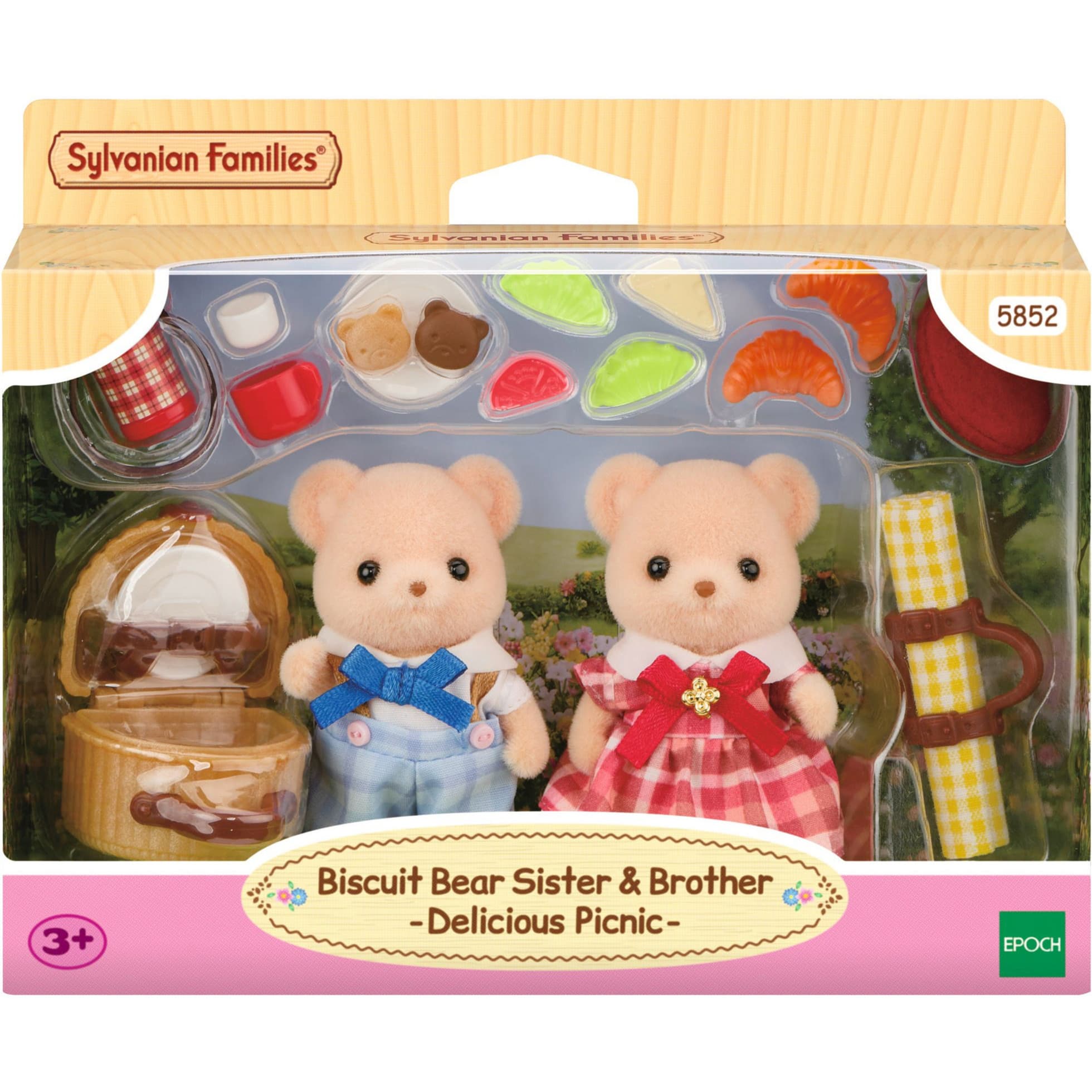 Biscuit Bären Geschwister Picknickset, Spiel