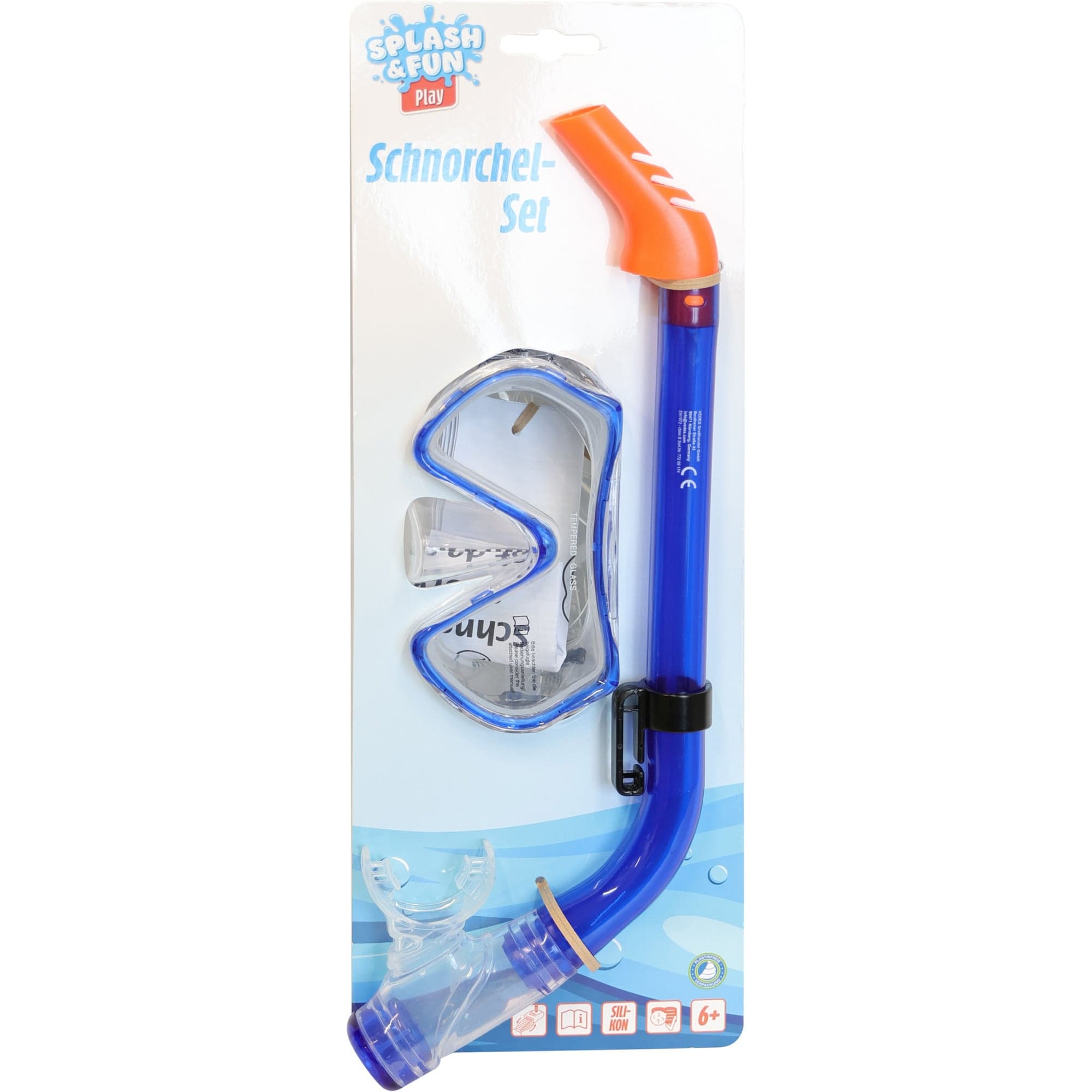 Maske und Schnorchel-Set Junior ab 6 Jahren