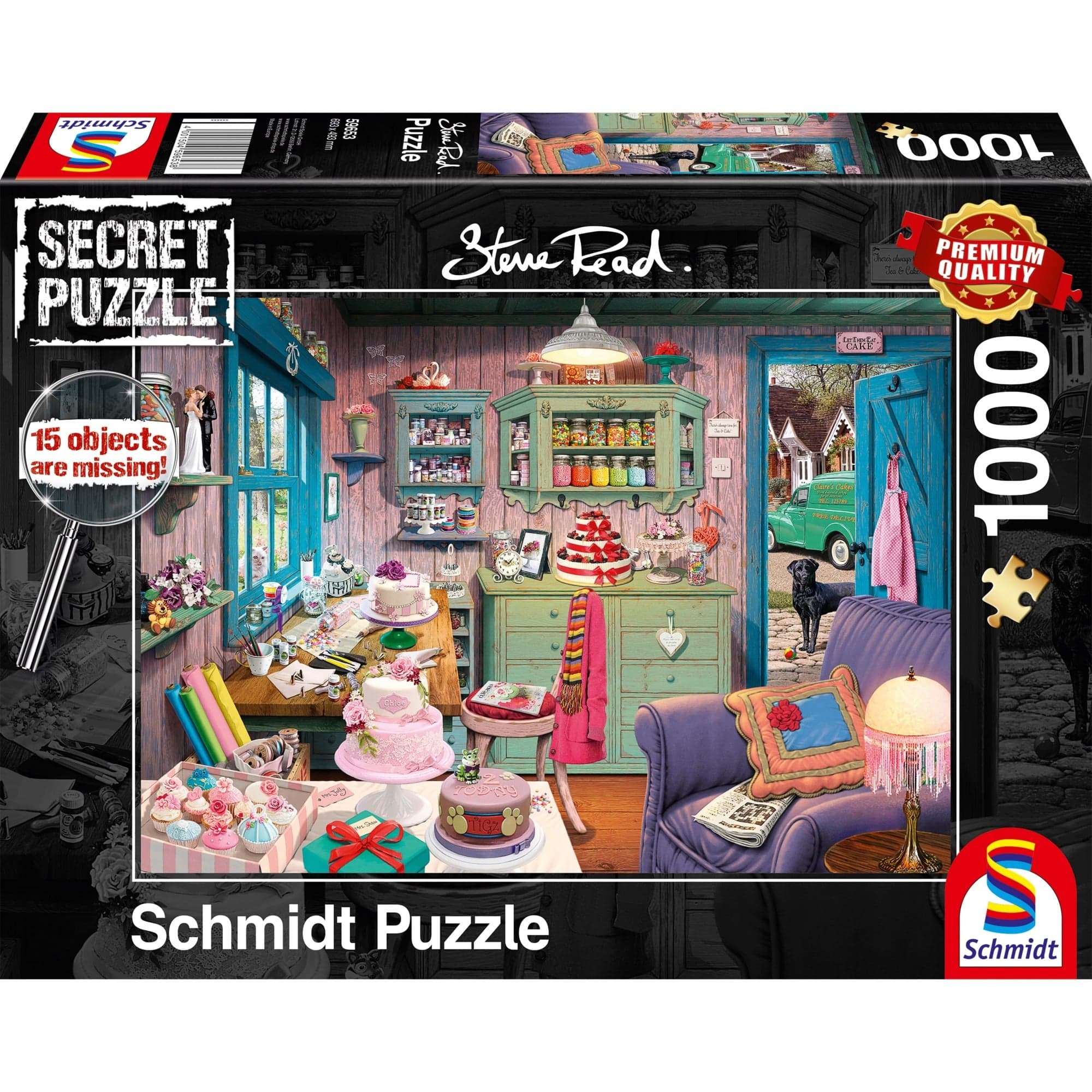 Steve Read: Secret Puzzles - Großmutters Stube
