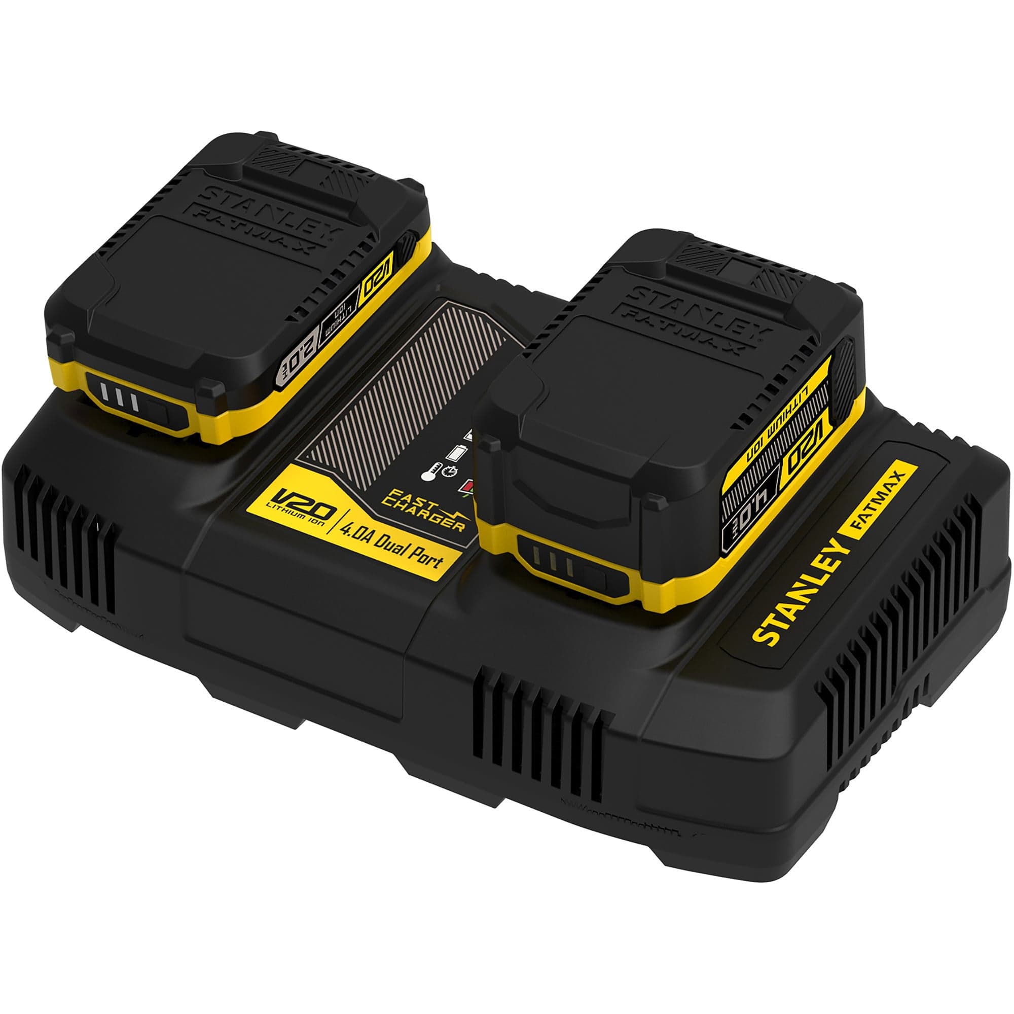 V20 Zweischacht-Schnell-Ladegerät (18V / 4A) für V20 Akkus