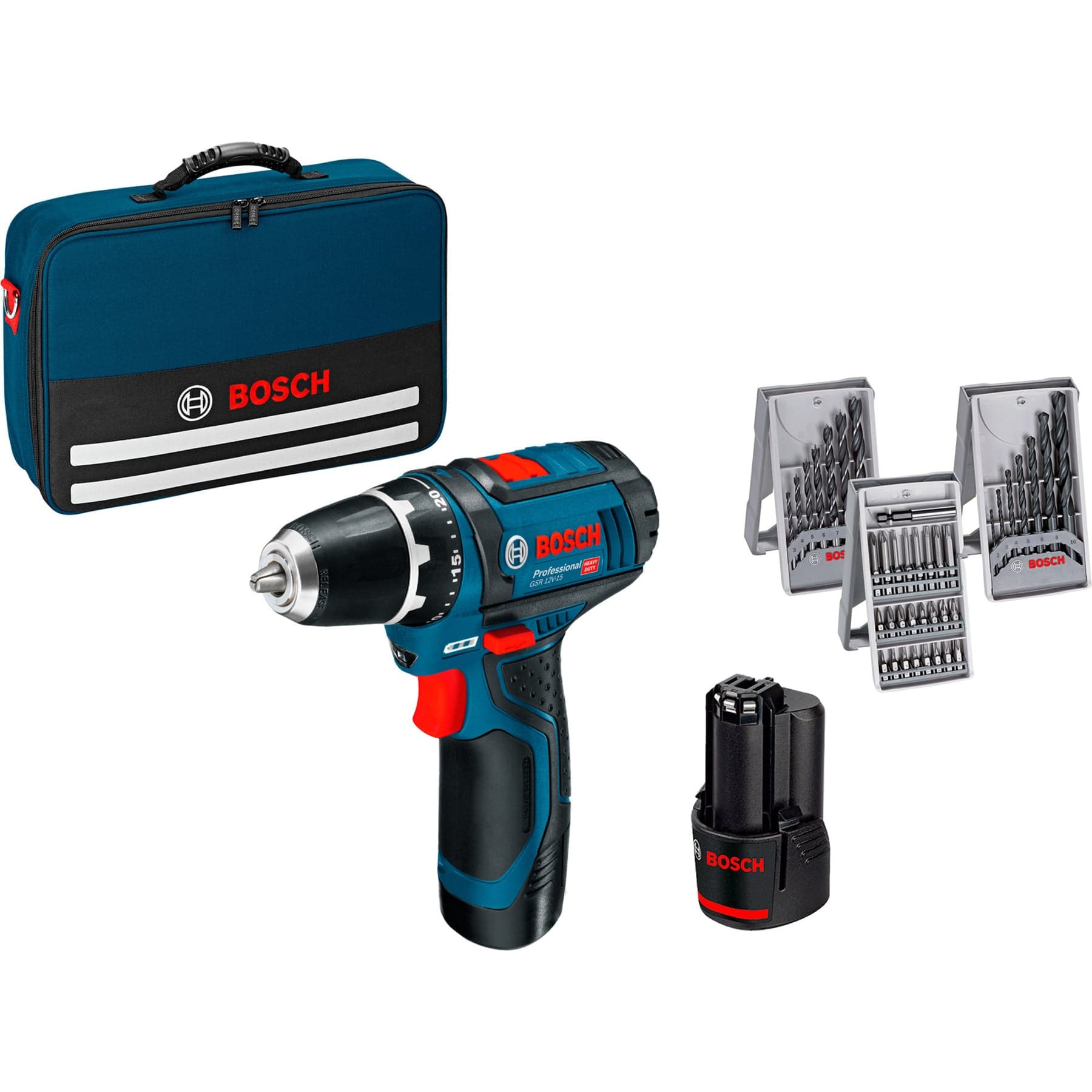Akku-Bohrschrauber GSR 12V-15 Professional, 12Volt
