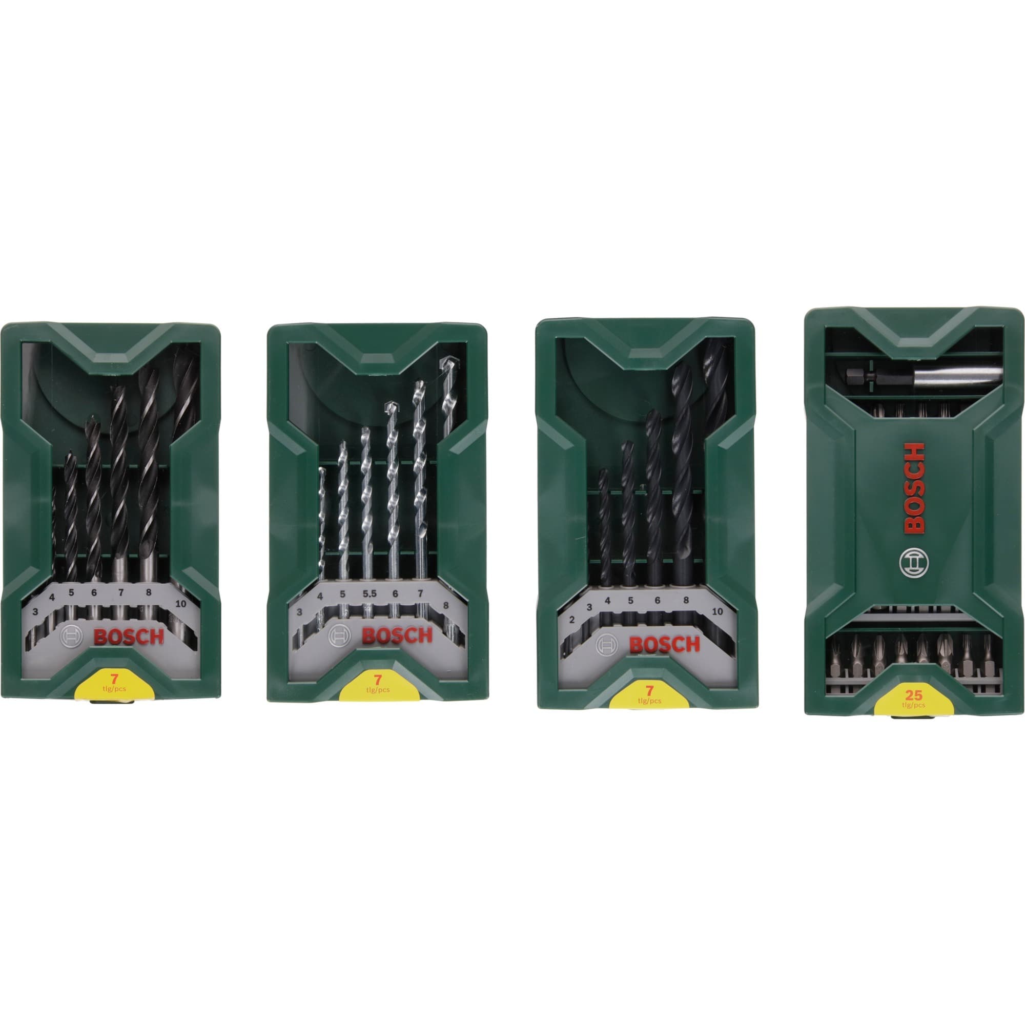 Mini X-Line Multipack 3+1 Set, 46-teilig, Bohrer- & Bit-Satz