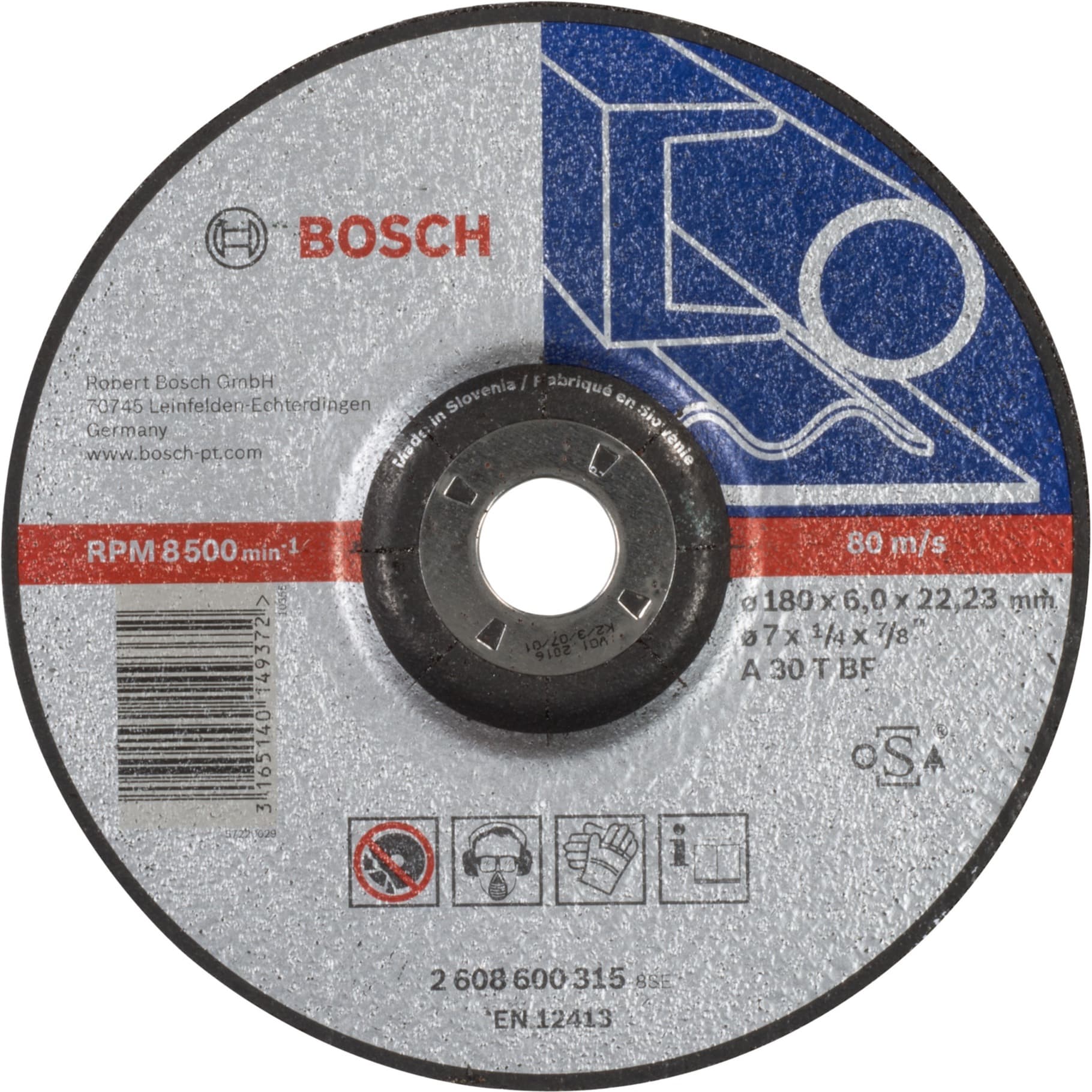 PRO Metal Schruppscheibe, Ø 180mm, Schleifscheibe