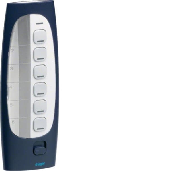 Funkfernbedienung KNX 7 Tasten 18 Kanäle