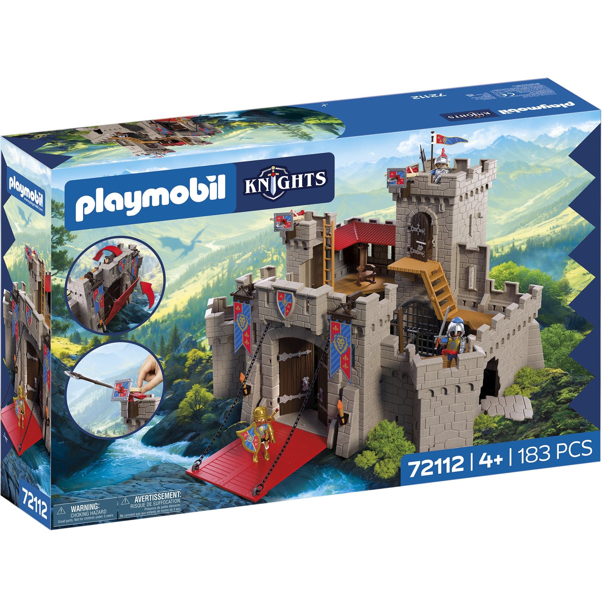 72112 Knights Große Löwenritterburg, Konstruktionsspielzeug