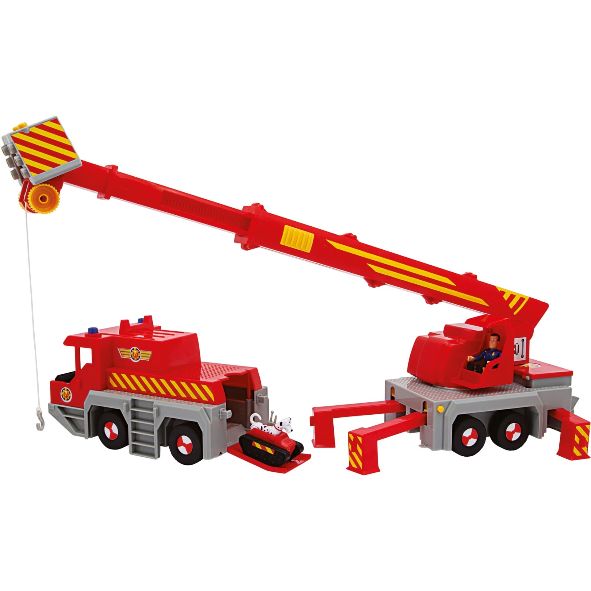 Feuerwehrmann Sam 2-in -1 Rettungskran, Spielfahrzeug