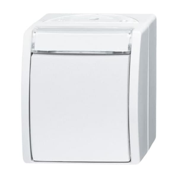 Wechselschalter 2601/6 Wippe mit Komplettgehäuse