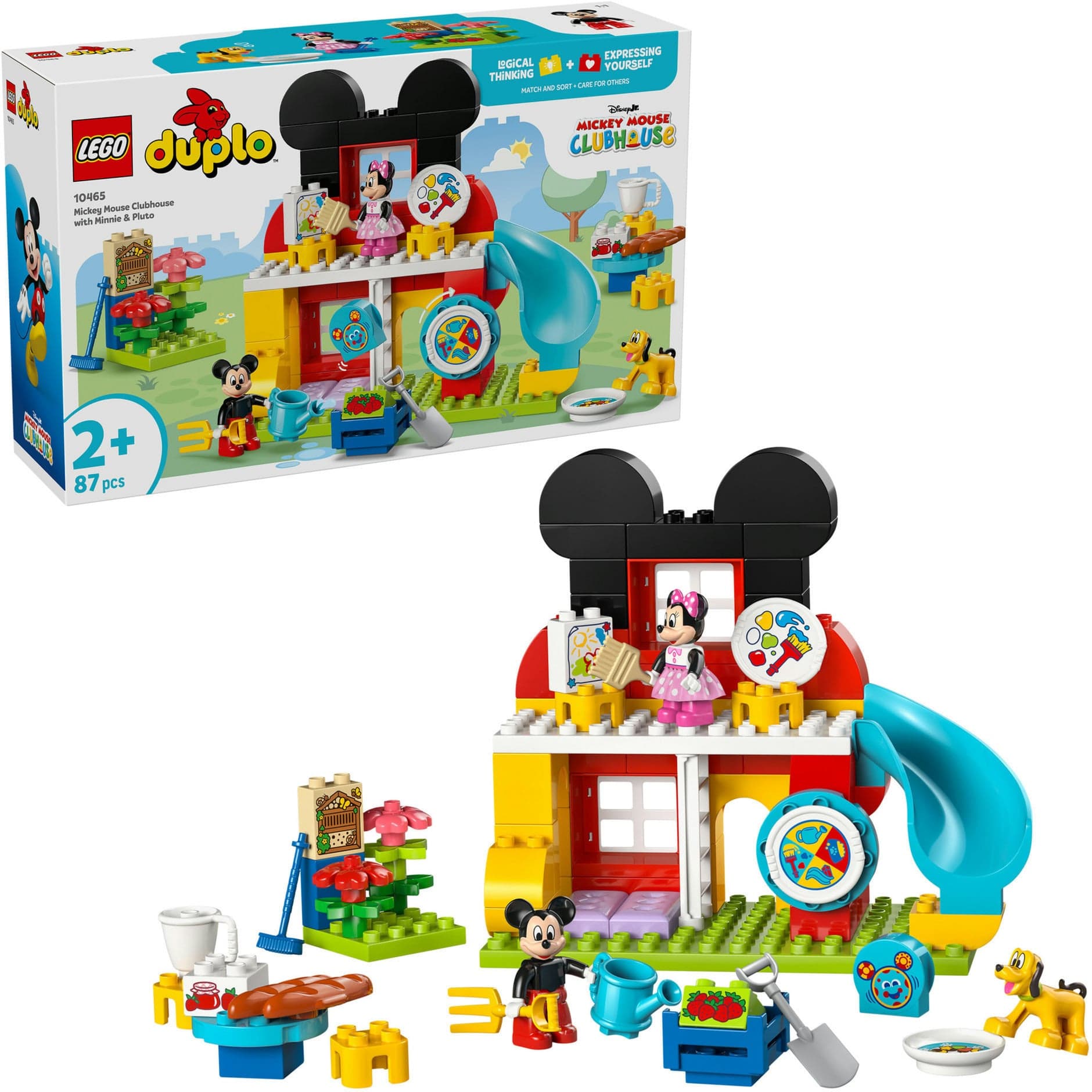 10465 DUPLO Micky Maus Wunderhaus mit Minnie und Pluto, Konstruktionsspielzeug