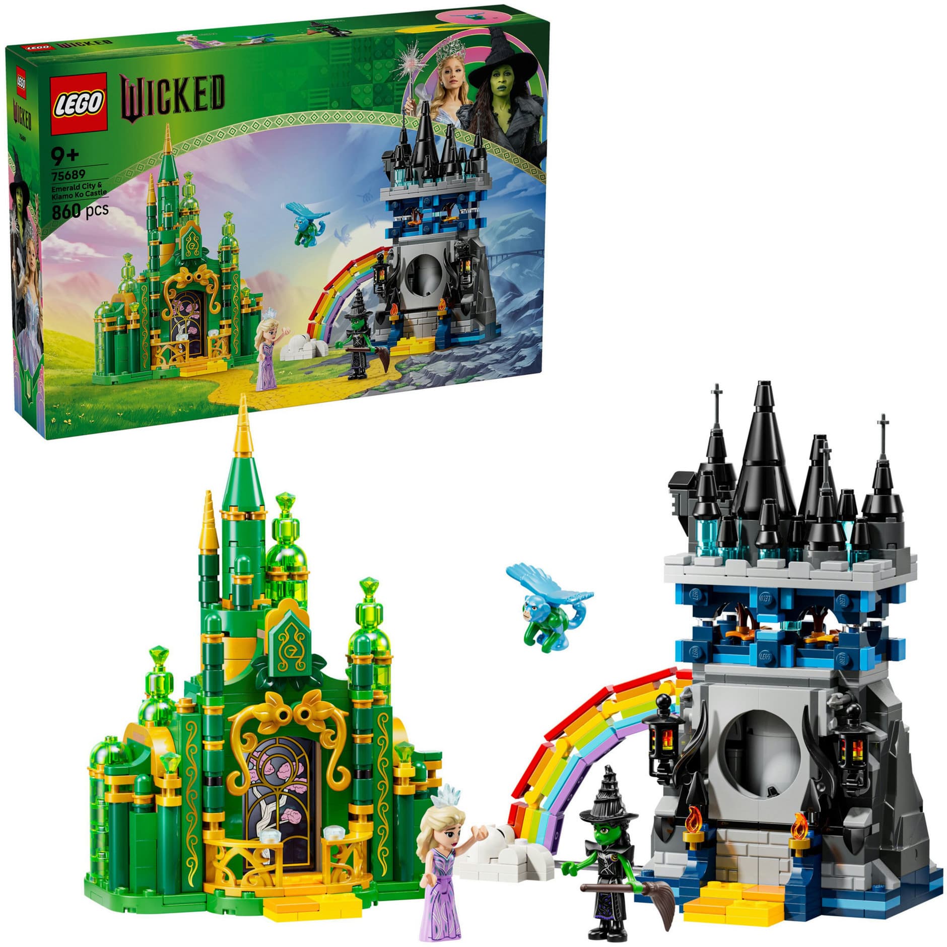 75689 Wicked Emerald City & Kiamo Ko Castle, Konstruktionsspielzeug