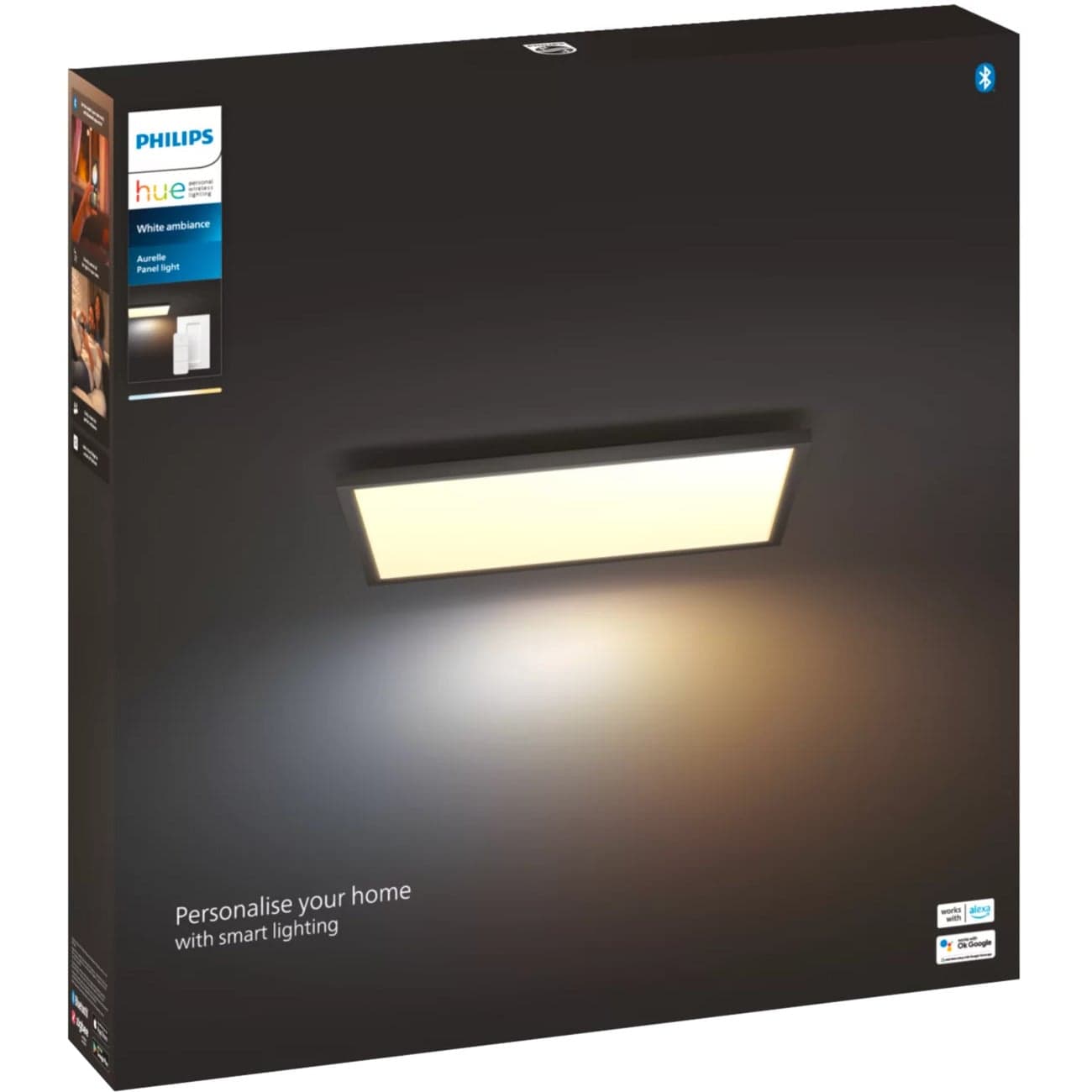 White Ambiance Aurelle quadratische Panelleuchte XL, LED-Leuchte