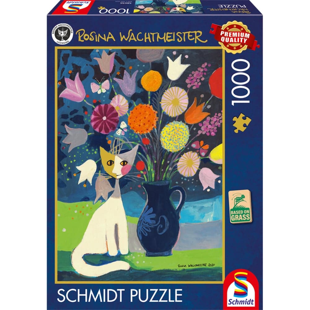 Rosina Wachtmeister: Weiße Katze, Puzzle