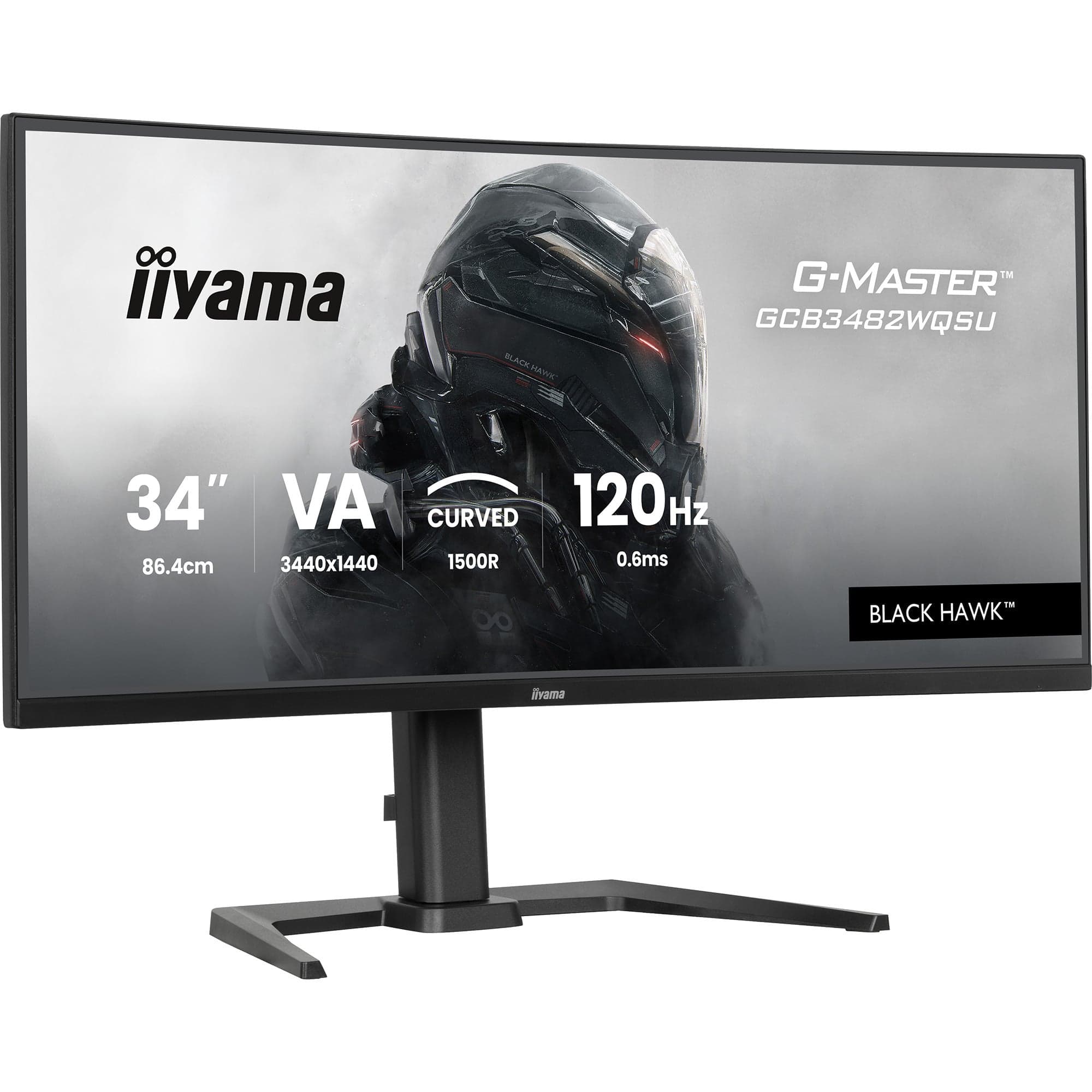 G-Master GCB3482WQSU-B1 BLACK HAWK , Gaming-Monitor