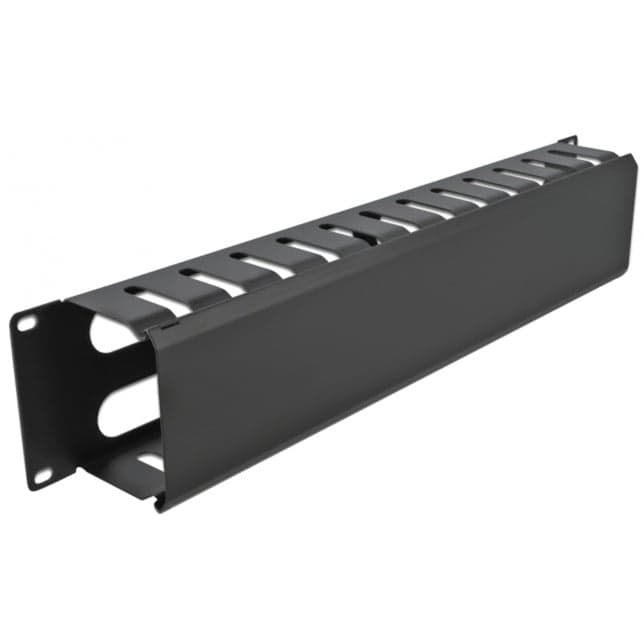19" Kabelmanagement Rangierpanel mit 4 Öffnungen, Kabelführung