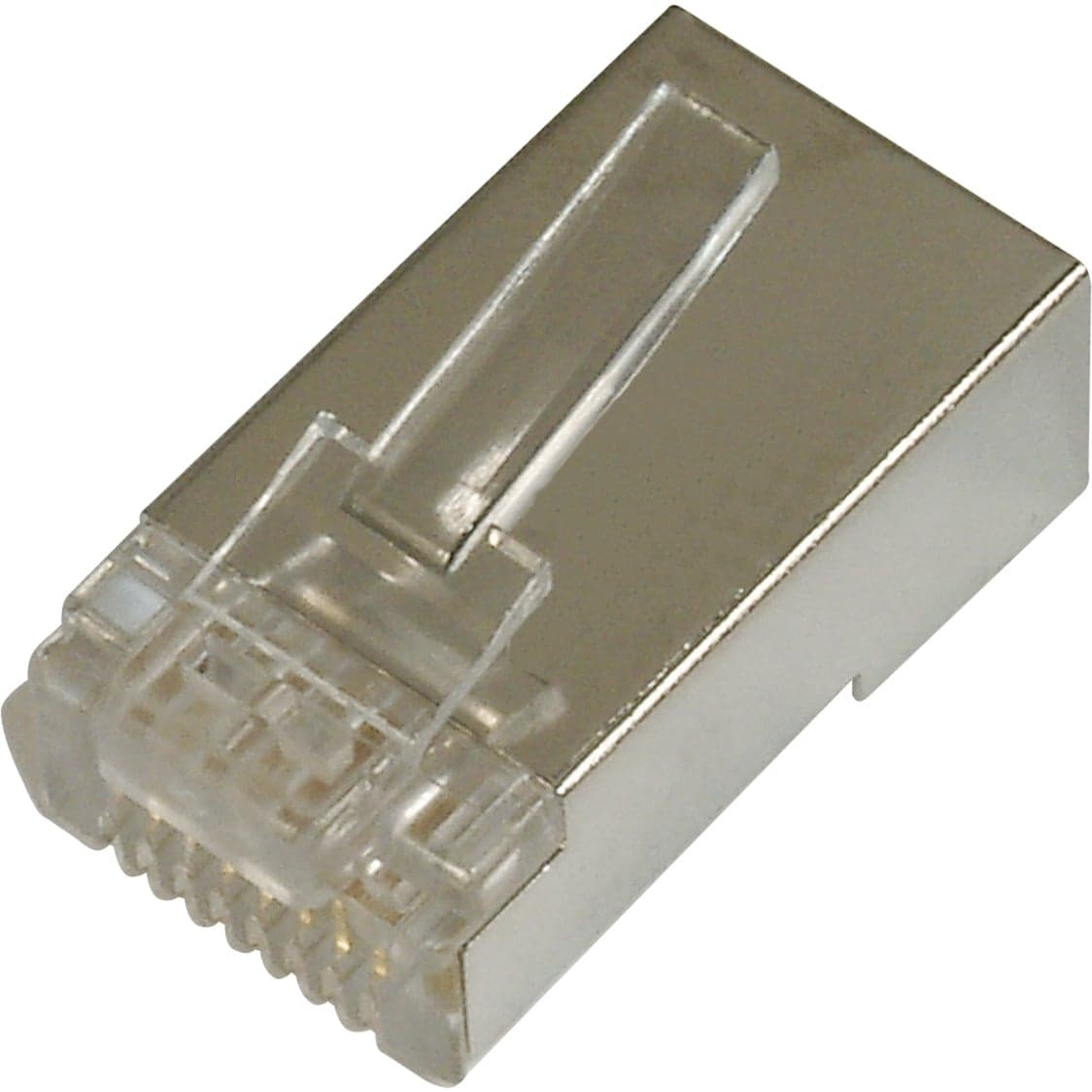 CAT.5e Modularstecker für Rundkabel, ungeschirmt, 1 Stück