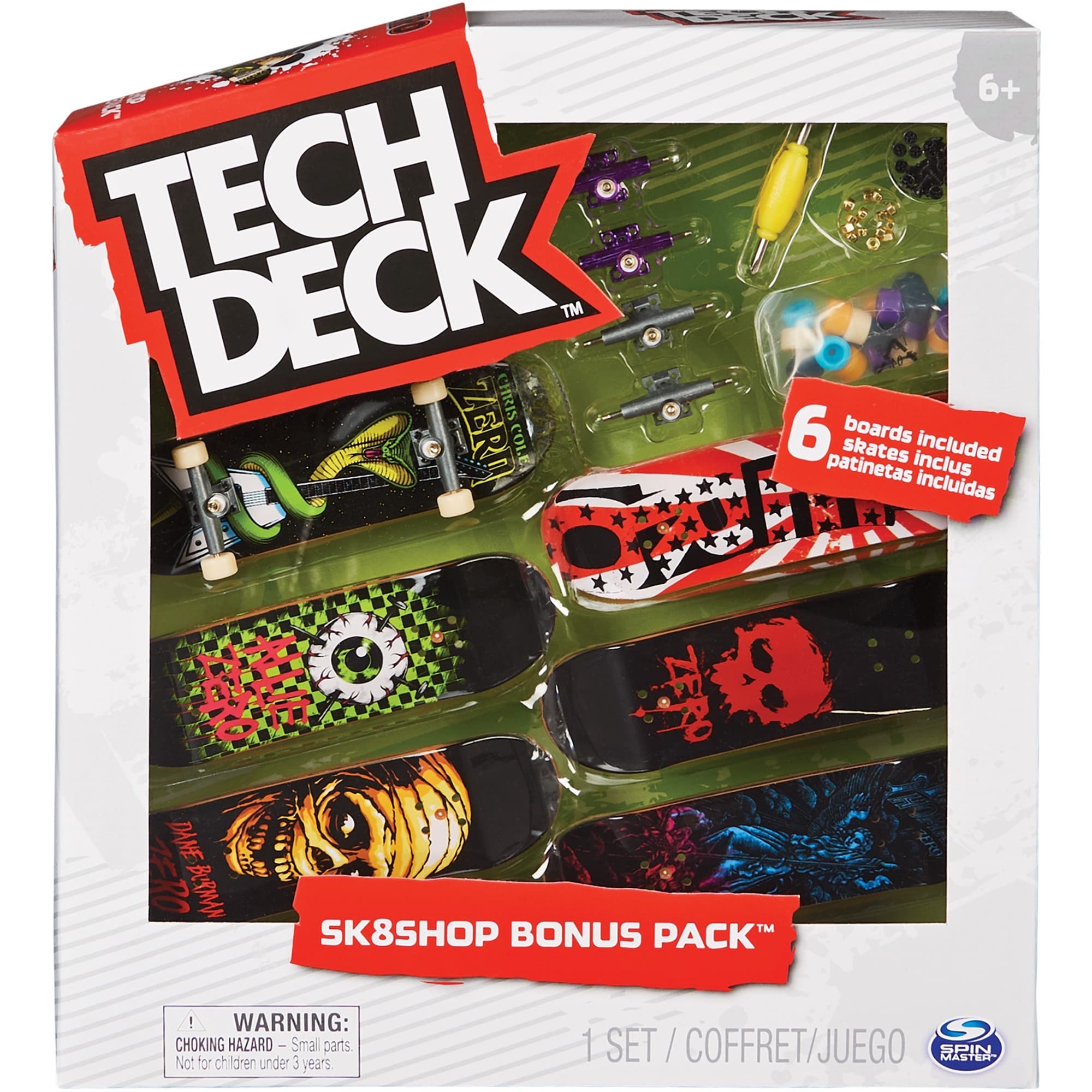 Tech Deck - Sk8te Shop Bonus Pack, Spielfahrzeug