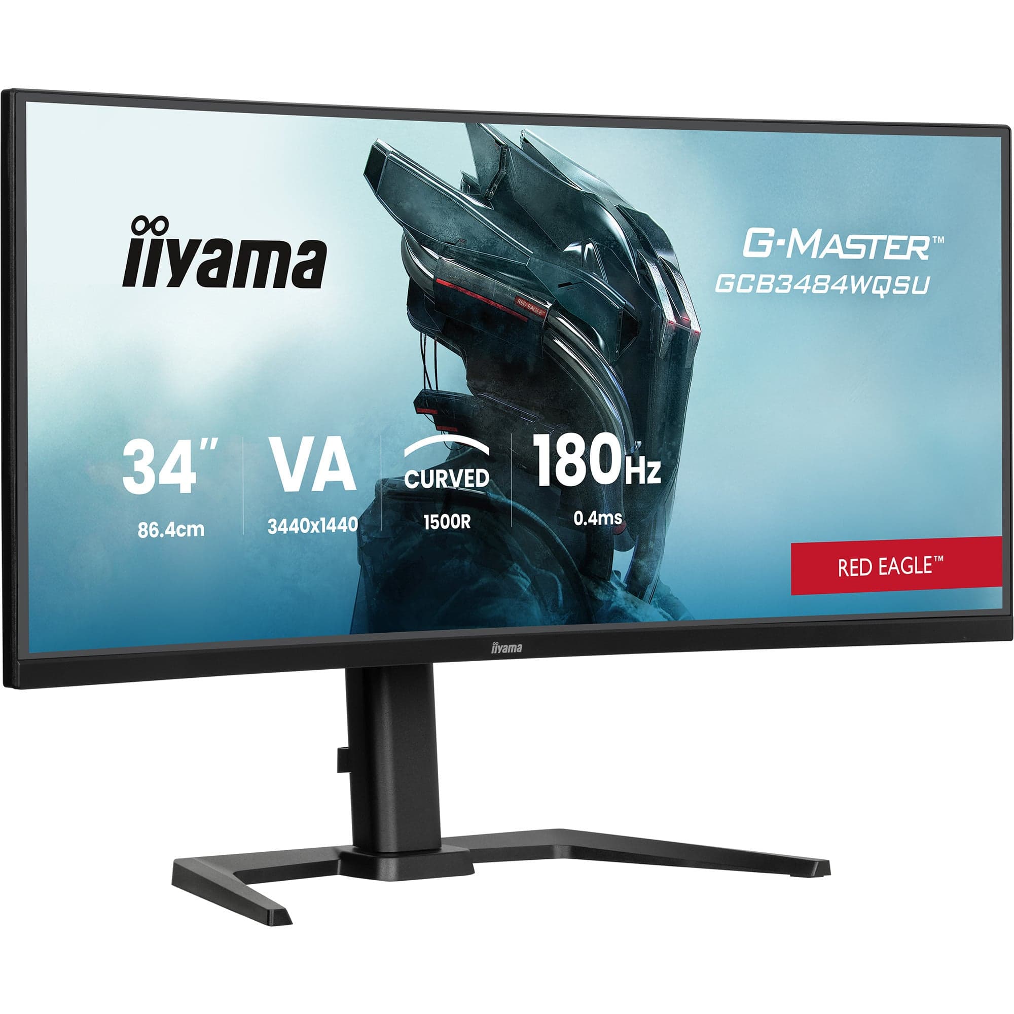 G-Master GCB3484WQSU-B1 RED EAGLE CURVED, Gaming-Monitor
