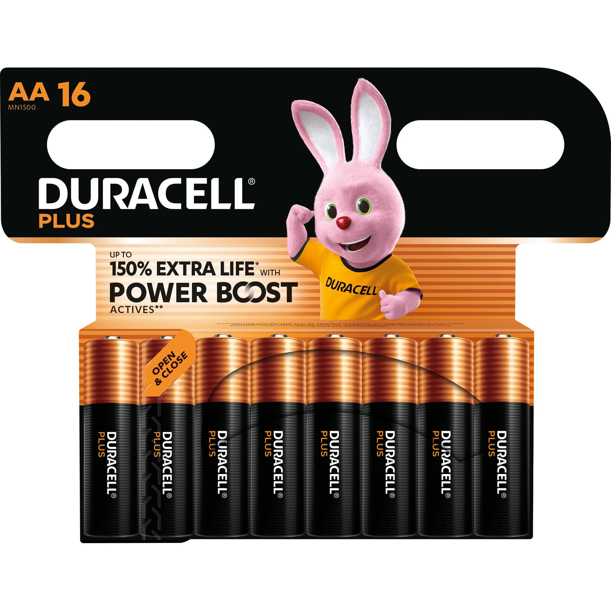Plus Alkaline Batterie, Mignon AA LR06 1,5V, Extra Life