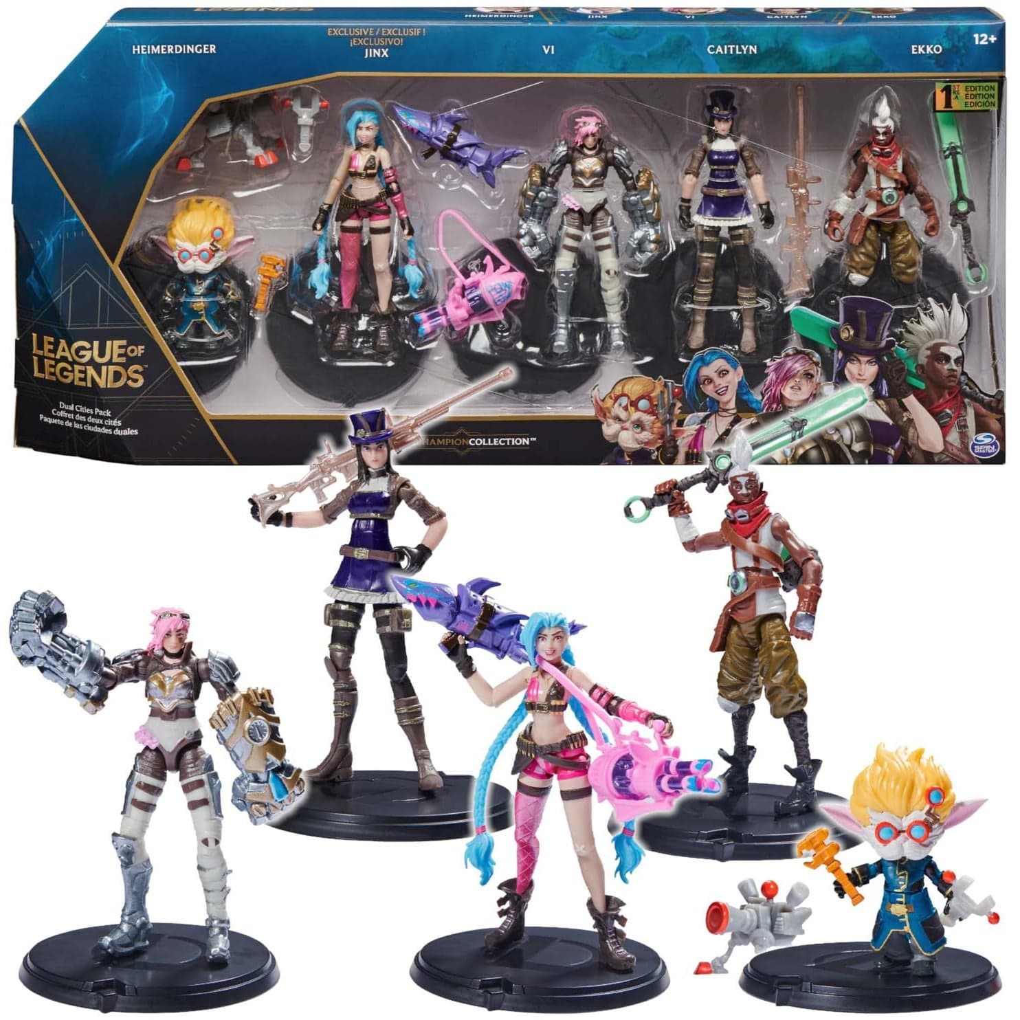 League of Legends - 10cm Actionfiguren 5er Pack , Spielfigur