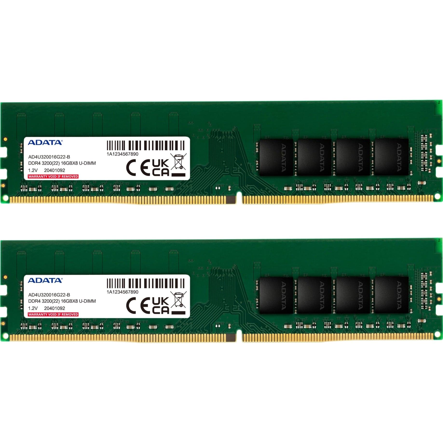 DIMM 16 GB DDR4-3200 (2x 8 GB) Dual-Kit, Arbeitsspeicher